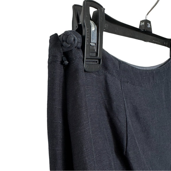 Monsoon Silk Maxi Skirt Navy Size 8 - Picture 4 of 13